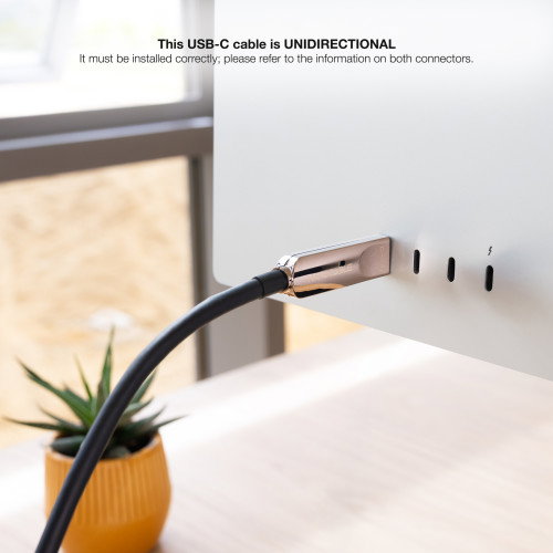 Nanocable Cable USB-C 3.2 Gen2x1 AOC 15m 8K 60W Negro