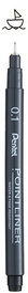 Pentel S20P Pointliner 0,1 mm Negro