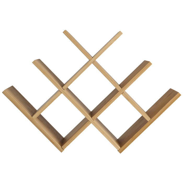 Day Botellero Para 8 Botellas De Bambú Horizontal 46,5x16,5 cm