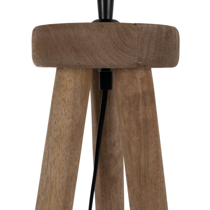 Base Lámpara Suelo Marrón 50 X 50 X 122 cm