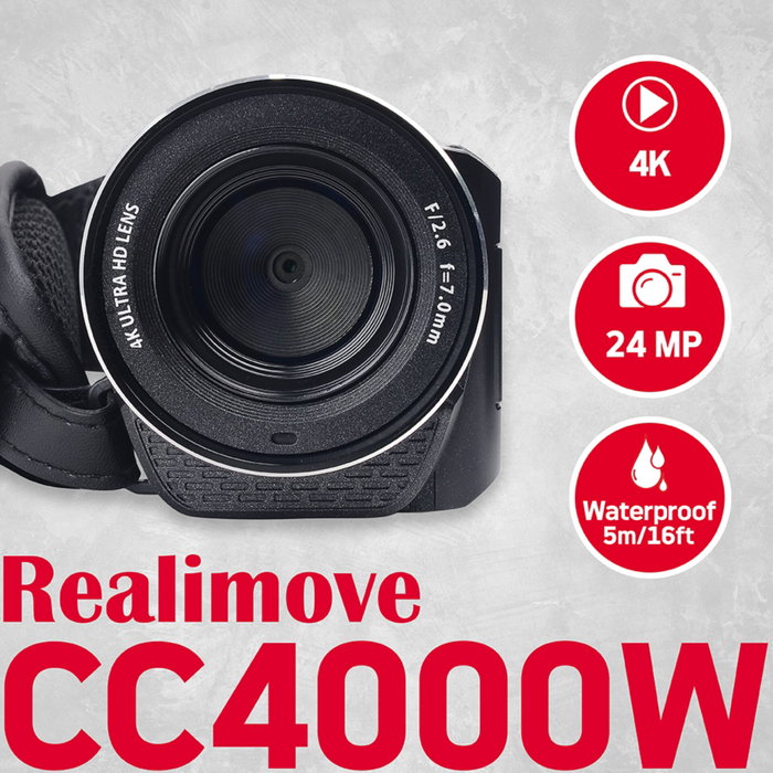 Agfaphoto Realimove CC4000W Negra
