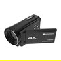 AgfaPhoto Cámara de VÍdeo Manual Realimove CC4000W, 4K Ultra HD, 18x Zoom Digital, Estabilización de Imagen, Resistente al Agua 5m, 24MP, Pantalla LCD 3", 430 g, Negro
