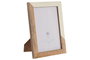 DKD Home Decor Marco de Fotos 13x18 Mango y Cristal Blanco