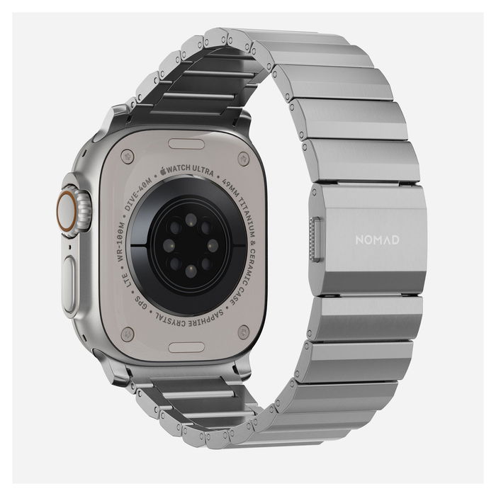 Nomad Nomad Strap Titanium Silver V2 42/44/45/49mm