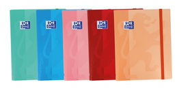 Carpeta De Gomas Y Solapas Oxford School Carton Forrado A4 Col.Sur.(5) (Set de 10)