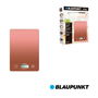 Blaupunkt Báscula de Cocina Digital 5 kg, Pantalla LCD, Superficie de Cristal Templado