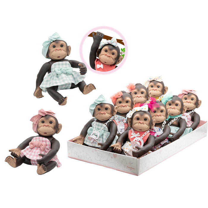 Rosa Toys Bebé Mono 25Cm 2500 Rosa