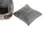 DKD Home Decor Cama Mascota Azul Marino Marron Beige 60 x 60 x 20 cm Set de 3