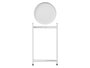 GIFTDECOR Macetero Metal Patas Blanco