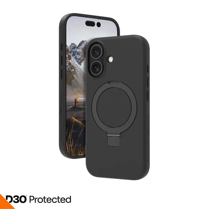 Apple iPhone 17 Funda Protección Ultra Negro Resistente a Impactos 4m Compatible MagSafe D3O Reciclada 100%