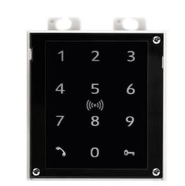 2N IP Verso Teclado Táctil y Lector RFID 125kHz, 13.56MHz, NFC, Compatible con PICard