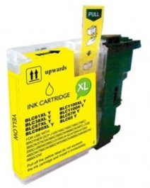 LSM Cartucho de Tinta Compatible Brother LC980XL/LC1100XL Amarillo Alta Capacidad