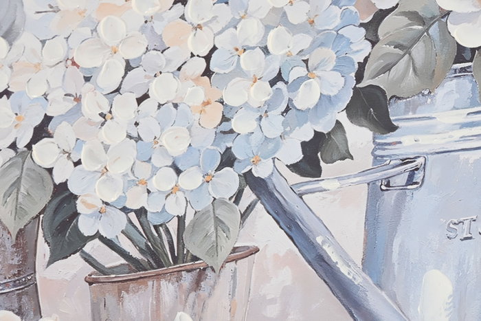 DKD Home Decor Cuadro Lienzo Abeto Hortensias Surtido de 2 Unidades DKD Home Decor Cuadro Lienzo Abeto Hortensias Surtido de 2 Unidades