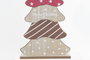 DKD Home Decor Decoración de Madera Árbol Surtida 19x8x45 cm
