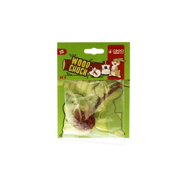 Nayeco Woodchuck Lolly Arándano, Pera y Espino Blanco 25g Nayeco Woodchuck Lolly Arándano, Pera y Espino Blanco 25g