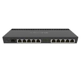 Mikrotik RB4011Igs+Rm Router Inalambrico Gigabit Ethernet IEEE 802.3at Rack 1U Negro