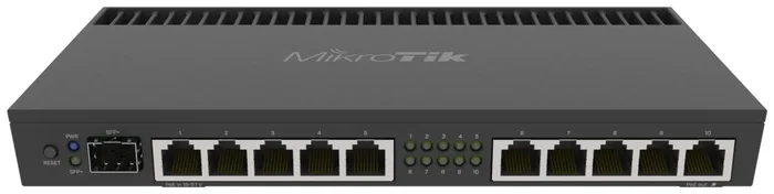 Mikrotik RB4011IGS+RM Router Gigabit Ethernet con PoE Mikrotik RB4011IGS+RM Router Gigabit Ethernet con PoE