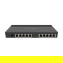 Mikrotik RB4011IGS+RM Router con 10 Puertos Gigabit PoE, 1 Puerto SFP+, RouterOS, 4 Núcleos, Montaje Rack 1U
