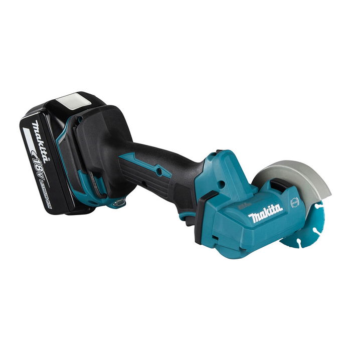 Makita DMC300Z Amoladora Angular a Batería, 18V 5Ah, 2000 RPM, Disco 7.6cm