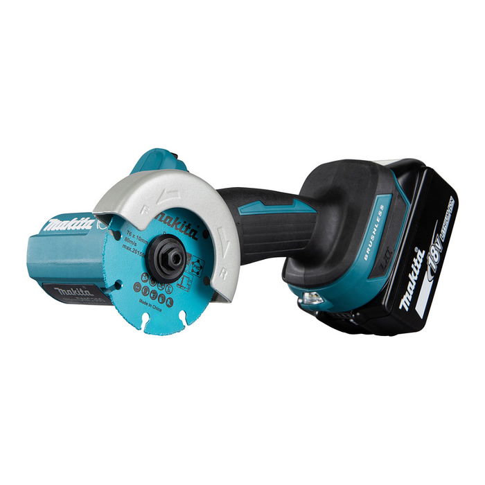 Makita DMC300Z Amoladora Angular a Batería, 18V 5Ah, 2000 RPM, Disco 7.6cm