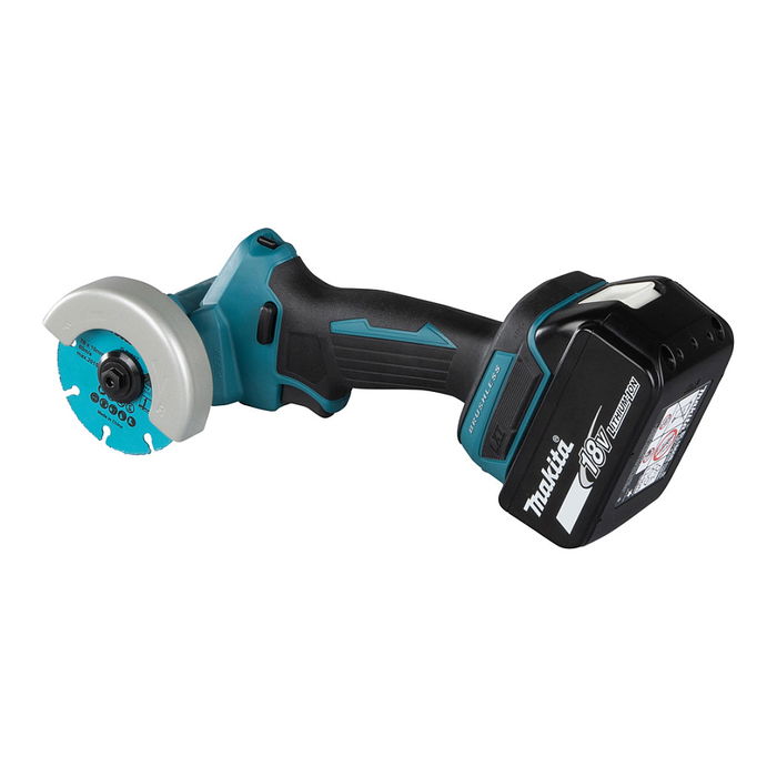 Makita DMC300Z Amoladora Angular a Batería, 18V 5Ah, 2000 RPM, Disco 7.6cm