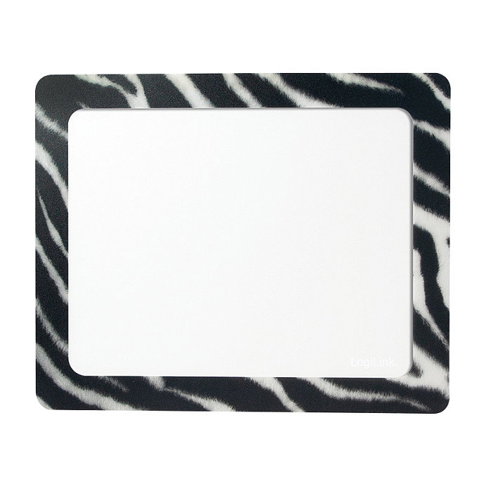 LogiLink Mauspad Fotorahmen Zebra Design extra fino LogiLink Mauspad Fotorahmen Zebra Design extra fino