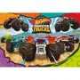 Liscianigiochi LIS8008324104796 Rompecabezas MaxiFloor Hot Wheels 2 x 60 Piezas, Para +4 Años