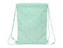 Safta Saco Plano Junior Miffy Menta Reciclado y Repelente al Agua