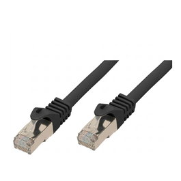 S-Impuls Cable de red Cat7 S/FTP 7,5 m Negro