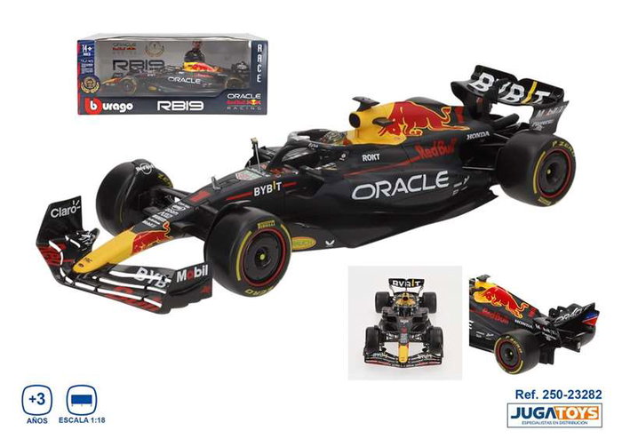 Burago Oracle Red Bull Racing Rb19 F1 Escala 1:18