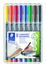 Rotulador Permanente Staedtler 313 Lumocolor (S) Bolsa De 8