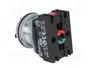 PROMET Interruptor Rotativo NEF30-PSXY Negro 30mm 2 Posiciones
