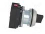 PROMET Interruptor Rotativo NEF30-PSXY Negro 30mm 2 Posiciones