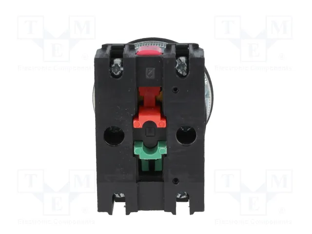 PROMET Interruptor Rotativo NEF30-PSXY Negro 30mm 2 Posiciones