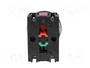 PROMET Interruptor Rotativo NEF30-PSXY Negro 30mm 2 Posiciones