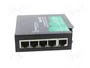 BRAINBOXES SW-725 Switch Ethernet no administrado de 5 puertos
