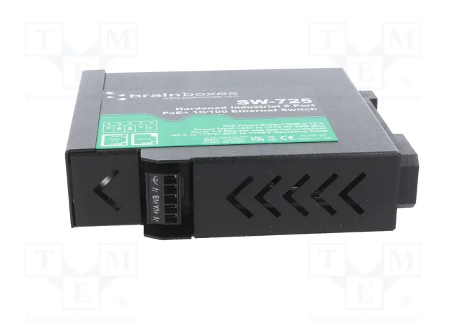 BRAINBOXES SW-725 Switch Ethernet no administrado de 5 puertos BRAINBOXES SW-725 Switch Ethernet no administrado de 5 puertos