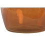 DKD Home Decor Jarrón de Cristal Reciclado Orgánico Bicolor Ámbar 43L