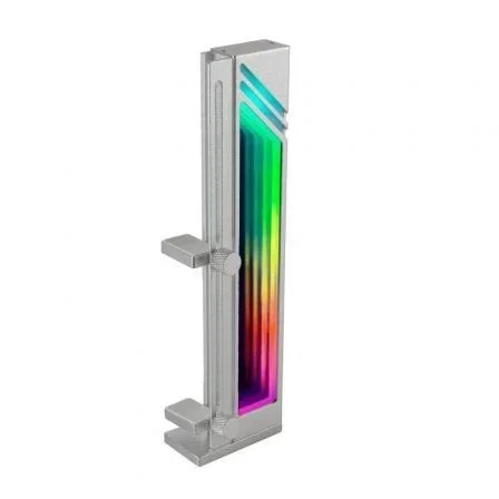 Mars Gaming MCAGCBW Soporte Universal VGA Aluminio Gris Plateado Base Magnética Antideslizante Iluminación ARGB Mars Gaming MCAGCBW Soporte Universal VGA Aluminio Gris Plateado Base Magnética Antideslizante Iluminación ARGB