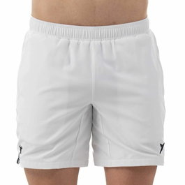 Pantalones Cortos Deportivos para Hombre Drop Shot Abian Campa Blanco
