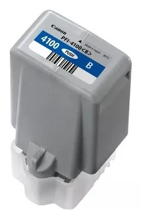 Canon PFI-4100b Azul Cartucho de tinta original (6786C001) - 805 páginas Canon PFI-4100b Azul Cartucho de tinta original (6786C001) - 805 páginas
