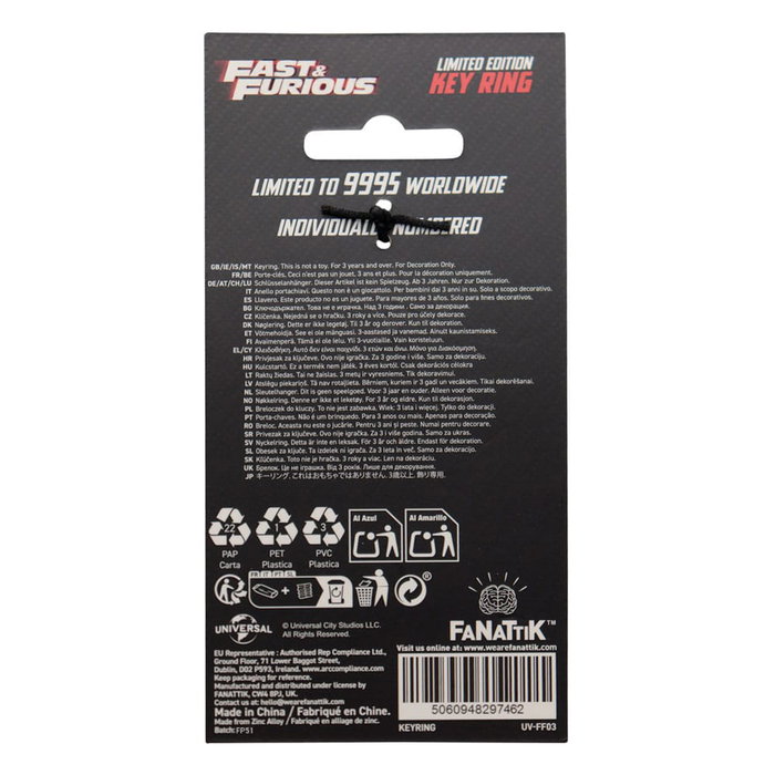 A Todo Gas Llavero You Ride You Fight Limited Edition