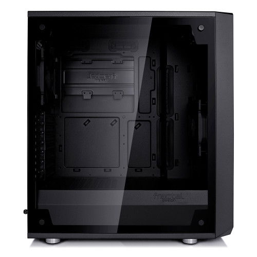 Fractal Design FD-CA-MESH-C-BKO-TG Caja PC Midi Tower Negro con Ventana Lateral y Gestión de Cables