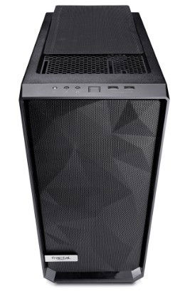 Fractal Design FD-CA-MESH-C-BKO-TG Caja PC Midi Tower Negro con Ventana Lateral y Gestión de Cables