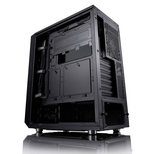 Fractal Design FD-CA-MESH-C-BKO-TG Caja PC Midi Tower Negro con Ventana Lateral y Gestión de Cables