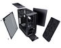 Fractal Design FD-CA-MESH-C-BKO-TG Caja PC Midi Tower Negro con Ventana Lateral y Gestión de Cables