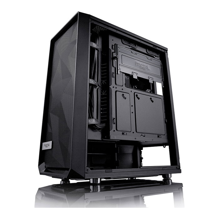 Fractal Design Meshify C Black - Torre Midi-Tower para PC Gaming con Ventana Lateral, compatible ATX, micro-ATX, Mini-ITX, Negro Fractal Design Meshify C Black - Torre Midi-Tower para PC Gaming con Ventana Lateral, compatible ATX, micro-ATX, Mini-ITX, Negro
