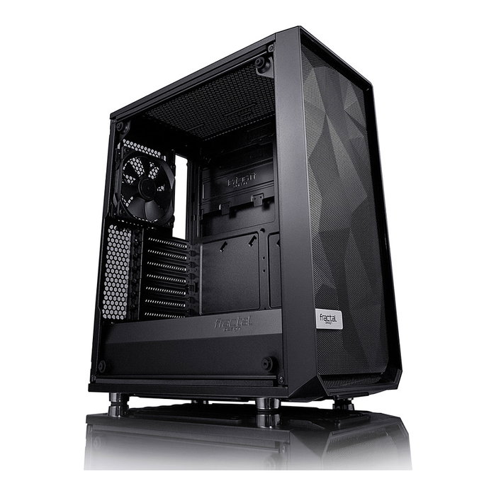 Fractal Design Meshify C Black - Torre Midi-Tower para PC Gaming con Ventana Lateral, compatible ATX, micro-ATX, Mini-ITX, Negro Fractal Design Meshify C Black - Torre Midi-Tower para PC Gaming con Ventana Lateral, compatible ATX, micro-ATX, Mini-ITX, Negro