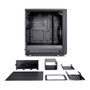 Fractal Design Meshify C Black - Torre Midi-Tower para PC Gaming con Ventana Lateral, compatible ATX, micro-ATX, Mini-ITX, Negro