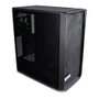Fractal Design Meshify C Black - Torre Midi-Tower para PC Gaming con Ventana Lateral, compatible ATX, micro-ATX, Mini-ITX, Negro